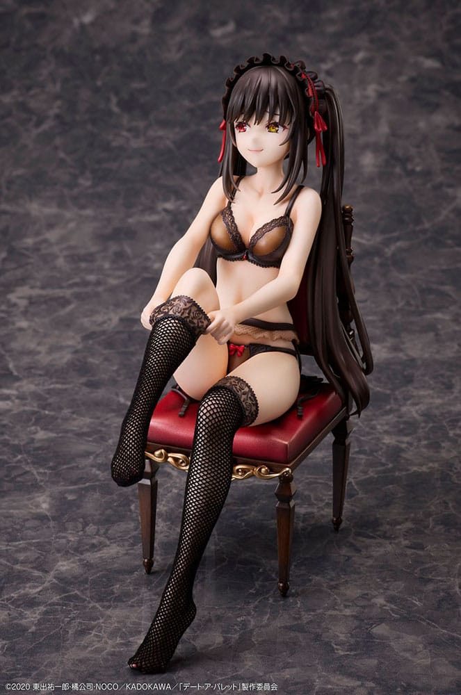 PREORDINE 12/2025 Date A Bullet Statues 1/7 Kurumi Tokisaki & White Queen 17 cm (PREORDINE NON CANCELLABILE)