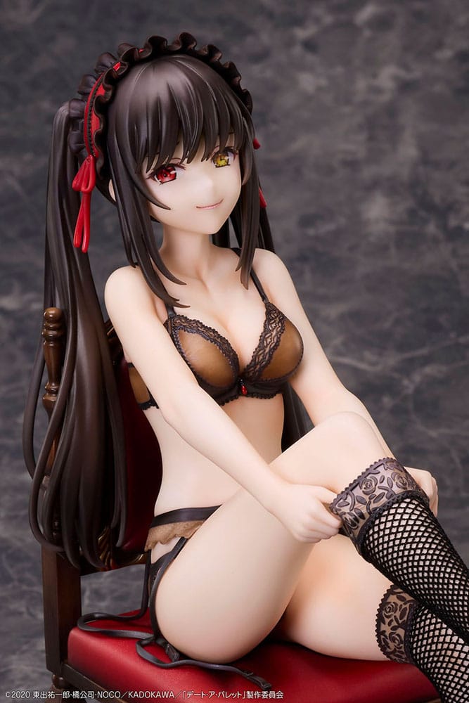 PREORDINE 12/2025 Date A Bullet Statues 1/7 Kurumi Tokisaki & White Queen 17 cm (PREORDINE NON CANCELLABILE)