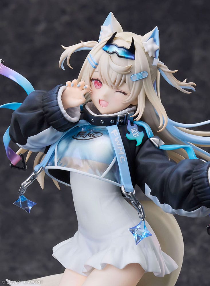 PREORDINE 07/2026 Hololive Production PVC Statue 1/7 Advent Fuwawa Abyssgard AXGRIT Ver. Standard Edition 27 cm (PREORDINE NON CANCELLABILE)