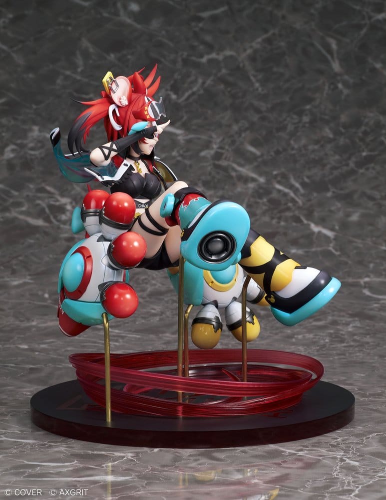 PREORDINE+ 09/2027 (NON CANCELLABILE) Hololive Production English -Promise- PVC Figure 1/7 Hakos Baelz "AXGRIT" Ver. 21 cm