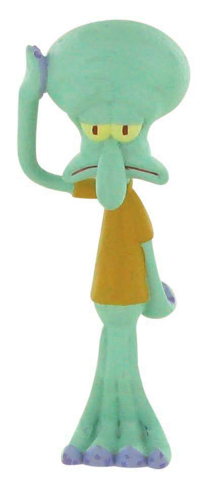 SU ORDINAZIONE SpongeBob SquarePants Mini figure Squidward  7 cm