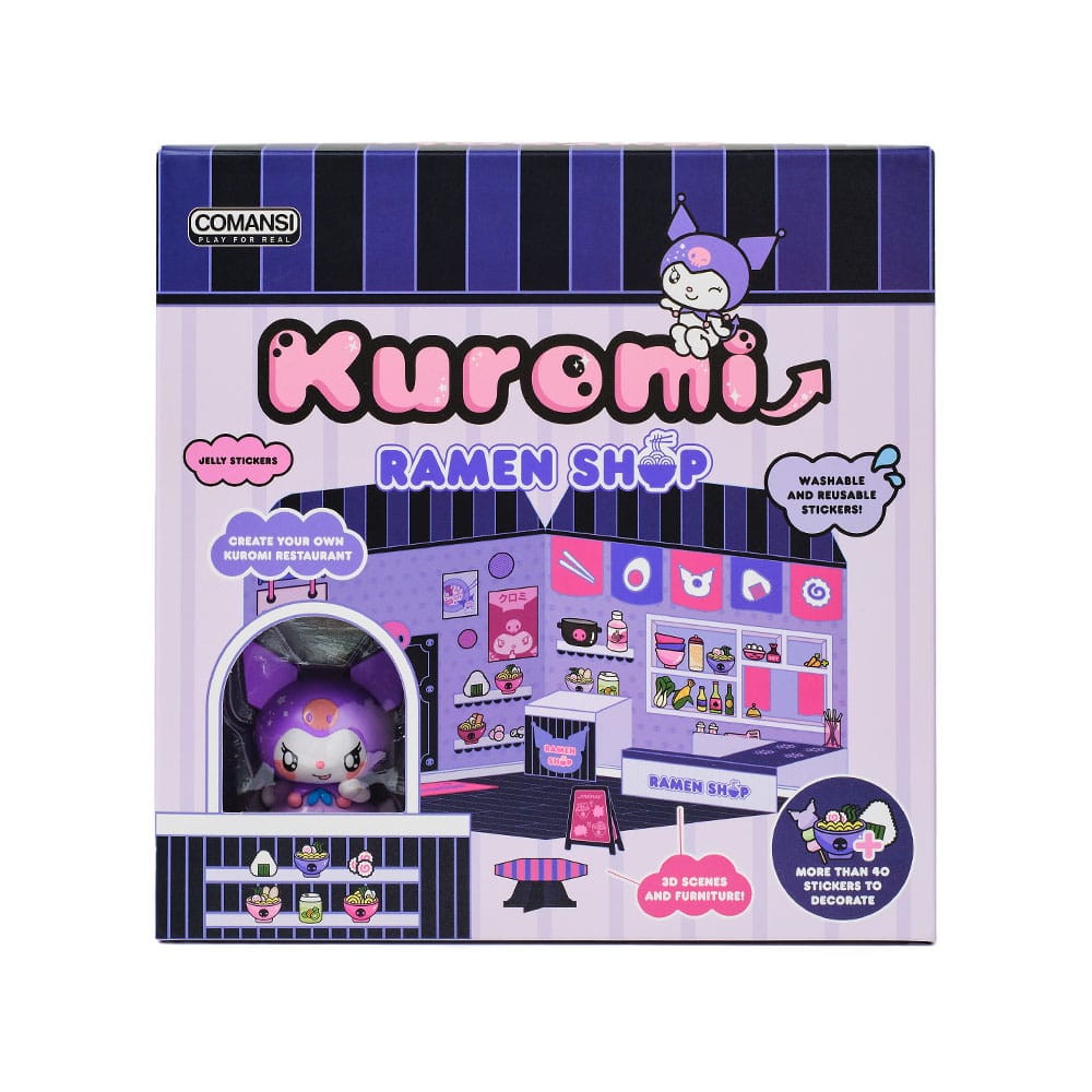 🧪 LAB | SU ORDINAZIONE Hello Kitty and Friends Mini figure Sticker House Kuromi Ramen Shop