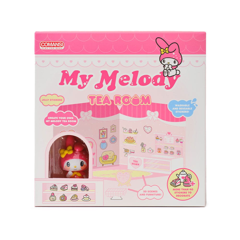 SU ORDINAZIONE Hello Kitty and Friends Mini figure Sticker House My Melody Tea Room