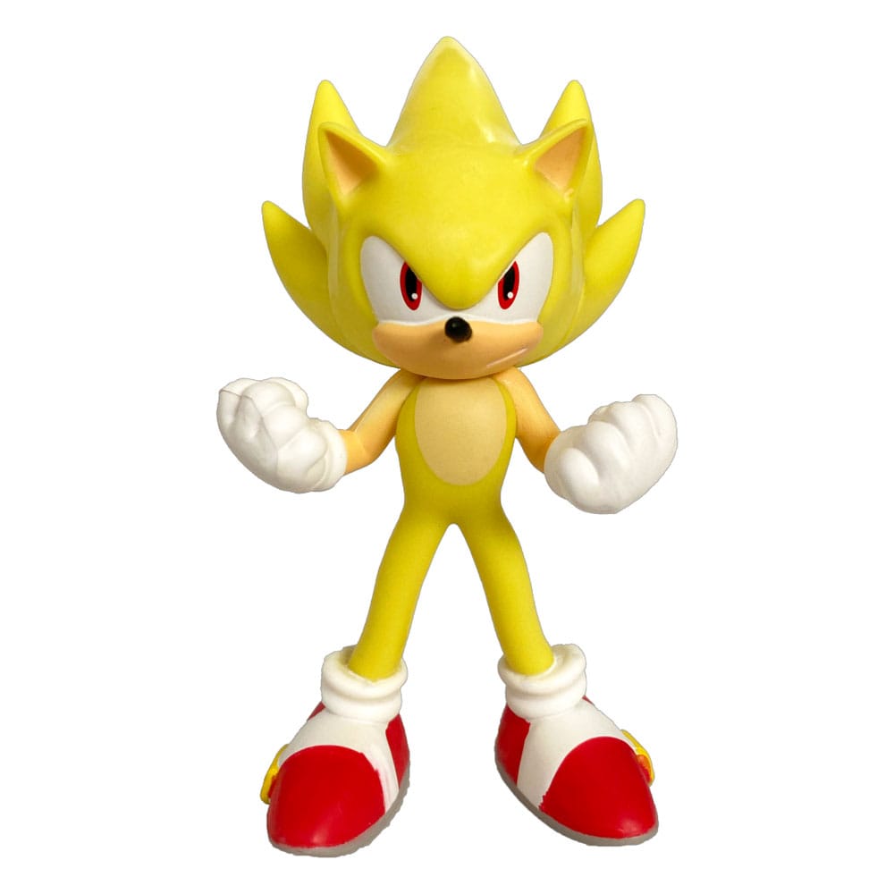SU ORDINAZIONE Sonic the Hedgehog Mini figure Super Sonic 9 cm