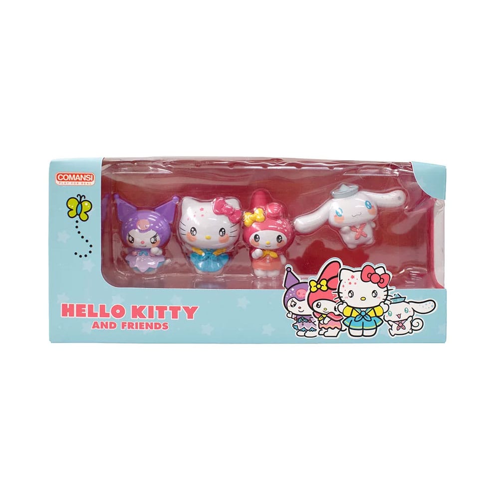 SU ORDINAZIONE Hello Kitty and Friend Gift Box Set Mini Figures Hello Kitty (4)