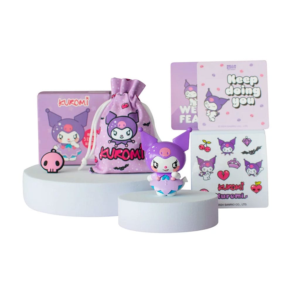 SU ORDINAZIONE Hello Kitty and Friends Mini figure Kuromi 6 cm