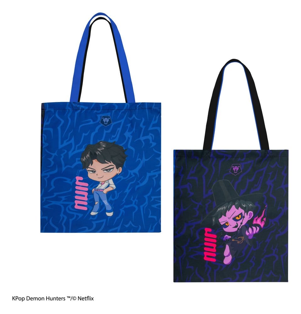 🧪 LAB | SU ORDINAZIONE KPop Demon Hunters Tote Bag Jinu