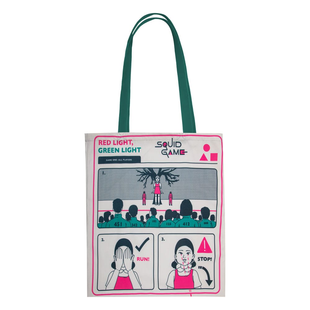 MADE TO ORDER Squid Game Tote Bag Young-hee Blue Print