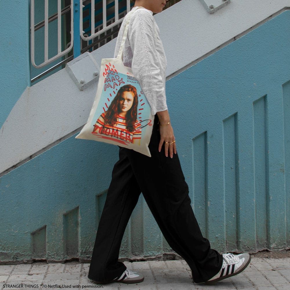 🧪 LAB | SU ORDINAZIONE Stranger Things Tote Bag Max Mayfield