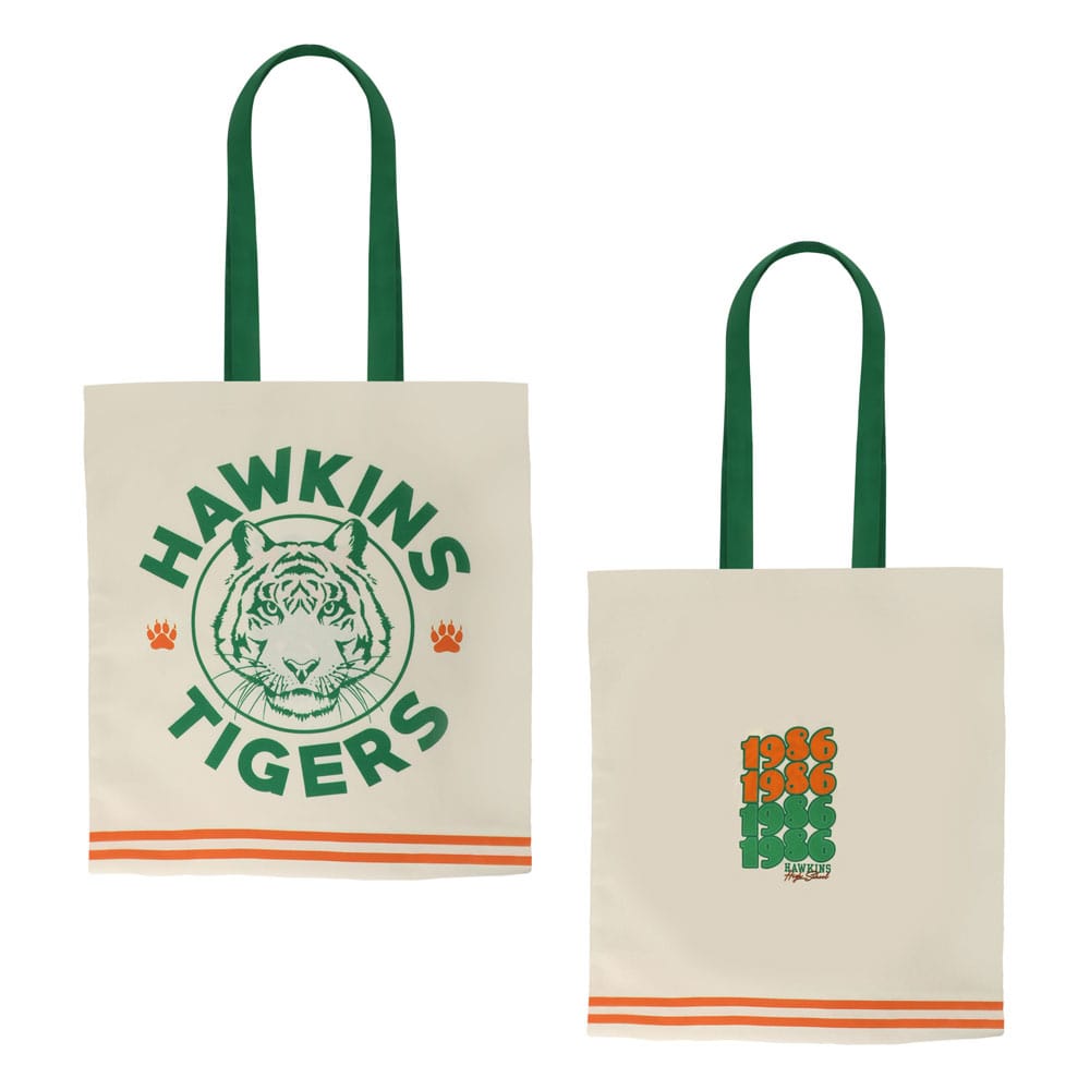 SU ORDINAZIONE Stranger Things Tote Bag Hawkins Tigers
