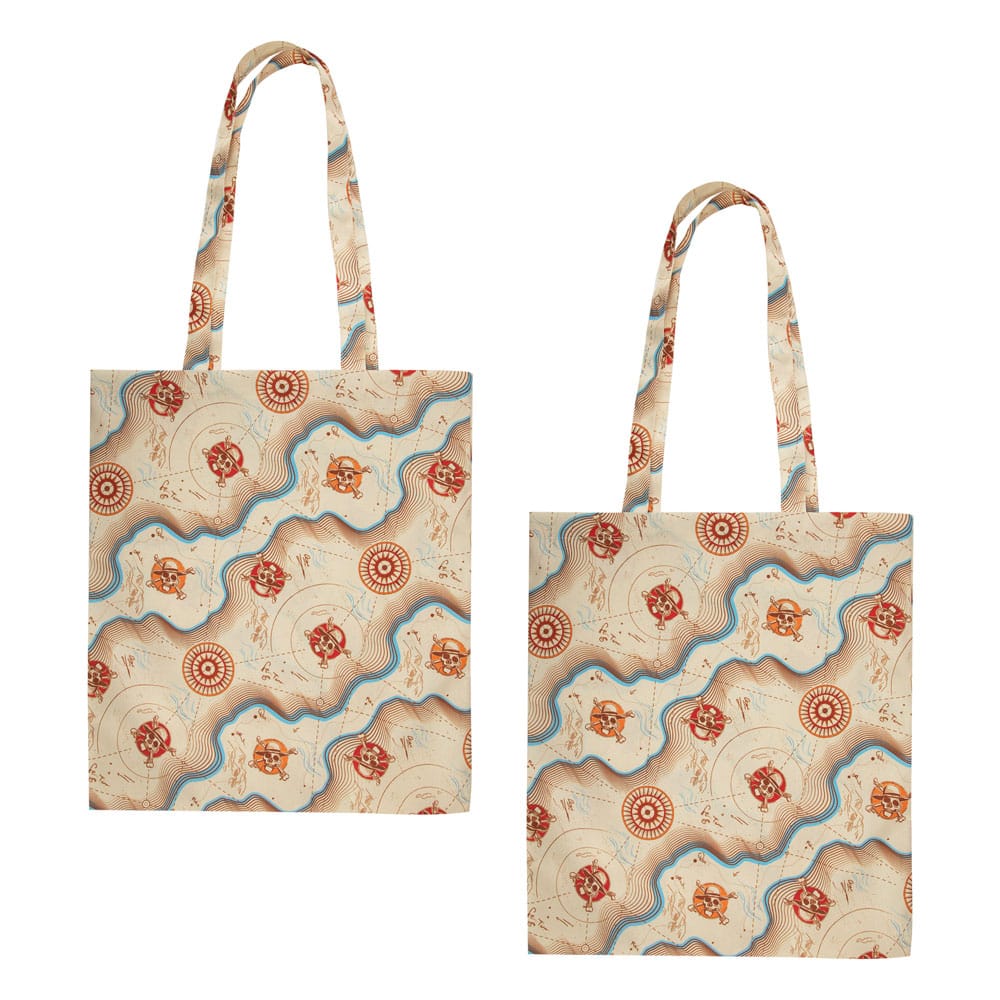 MADE TO ORDER One Piece Tote Bag Map