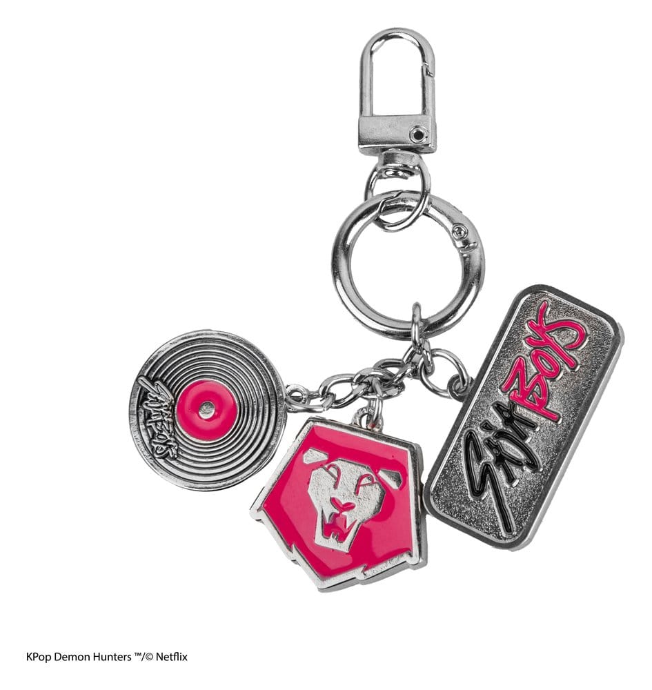 🧪 LAB | SU ORDINAZIONE KPop Demon Hunters Charm Keychain Saja Boys