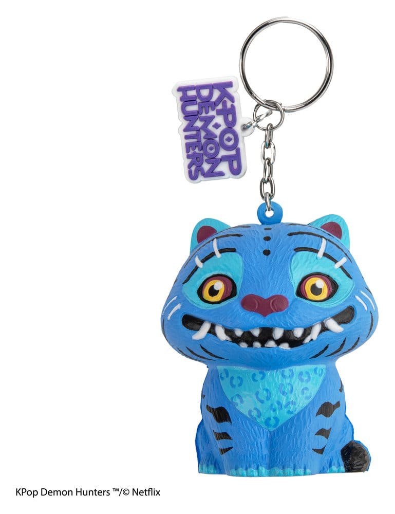 🧪 LAB | SU ORDINAZIONE KPop Demon Hunters Squishy Keychain Derpy Tiger