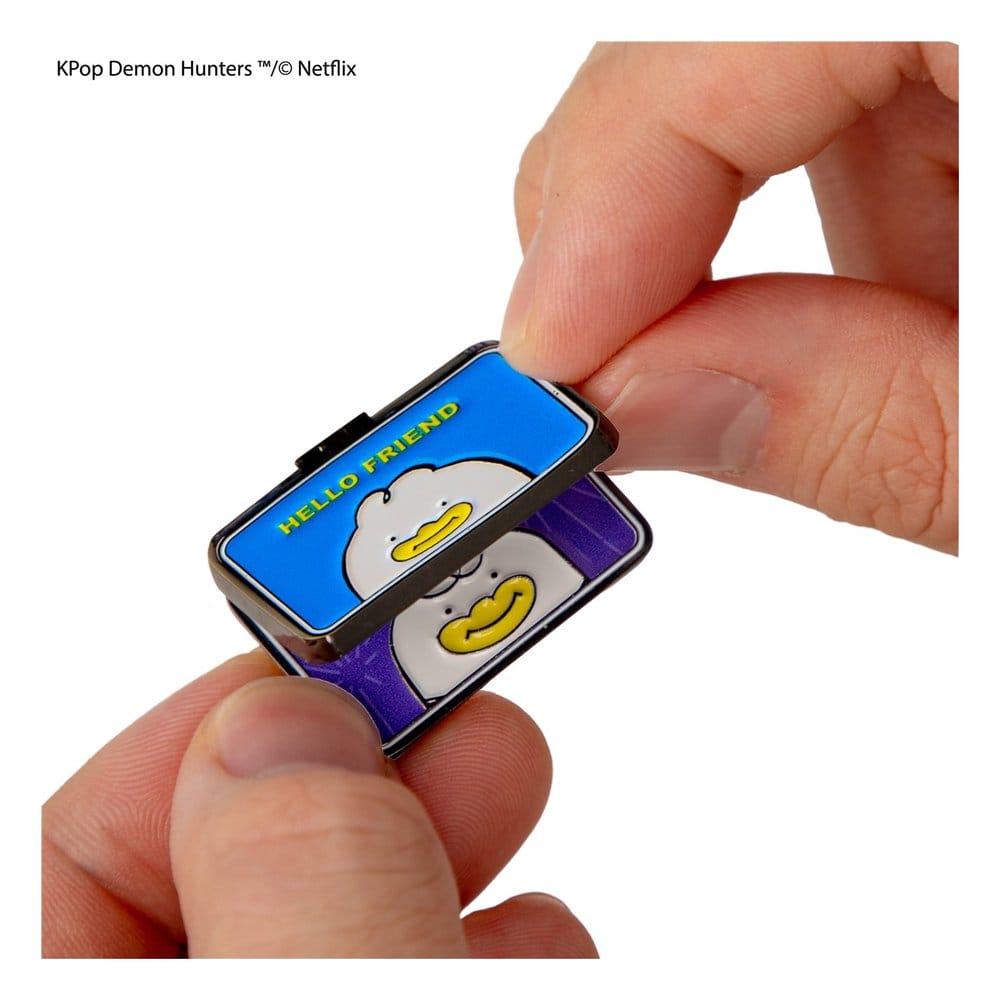 🧪 LAB | SU ORDINAZIONE KPop Demon Hunters Pin Rujinu Letters