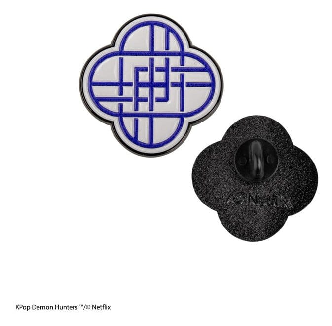 🧪 LAB | SU ORDINAZIONE KPop Demon Hunters Pin HUNTR/X Logo