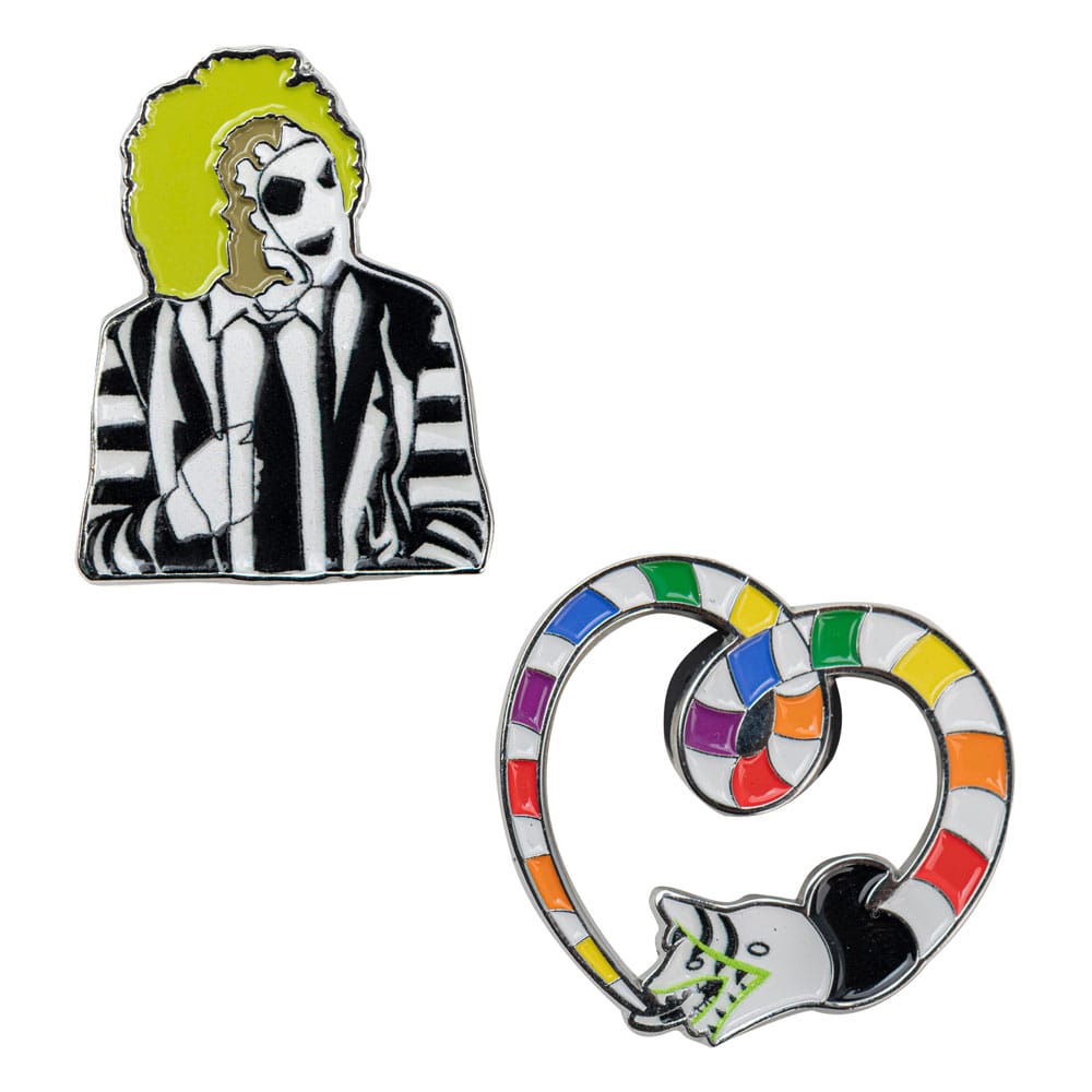 SU ORDINAZIONE Beetlejuice Pins 2-Pack Sandworm *PREZZO SPECIALE*