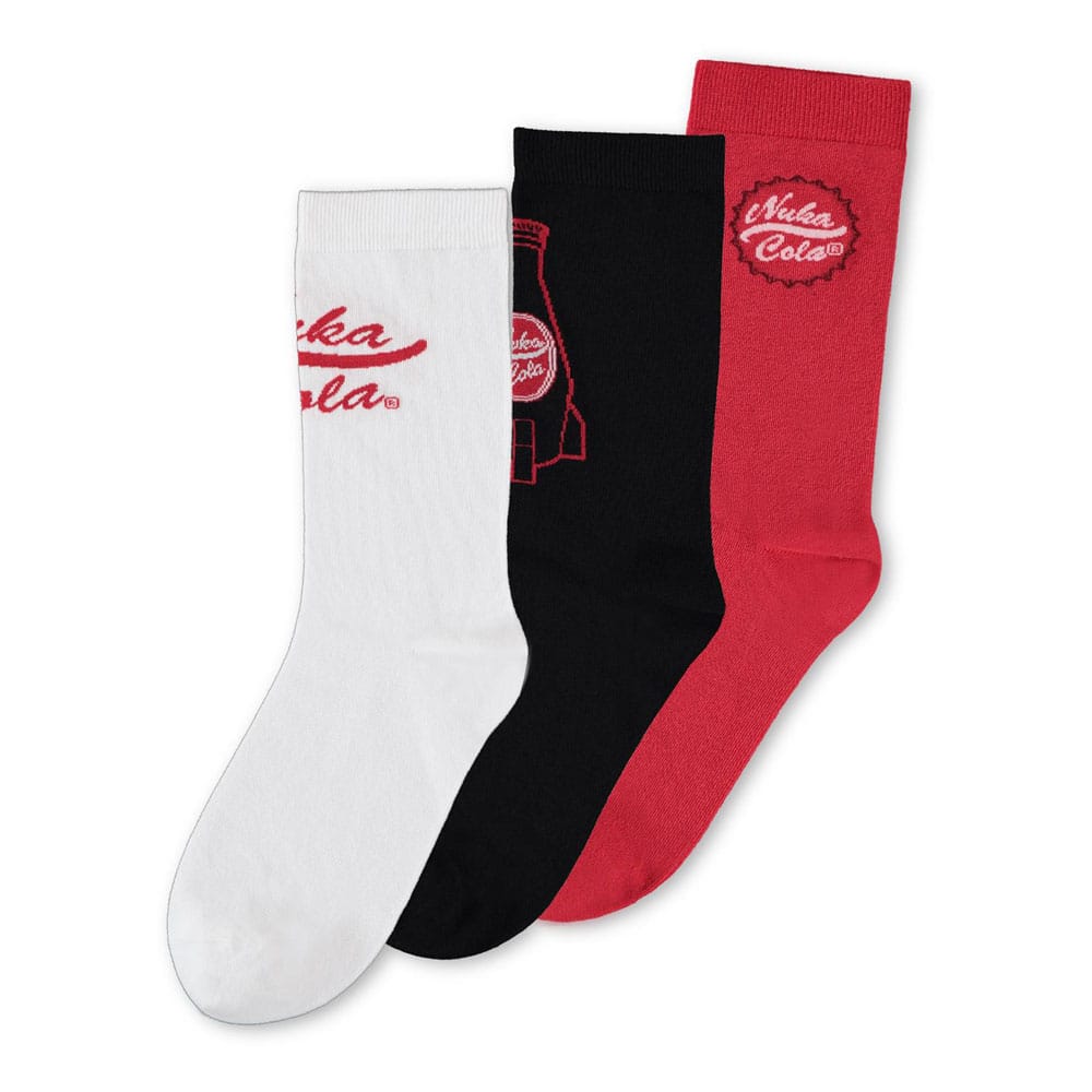 SU ORDINAZIONE Fallout Socks 3-Pack Nuka Cola 39-42