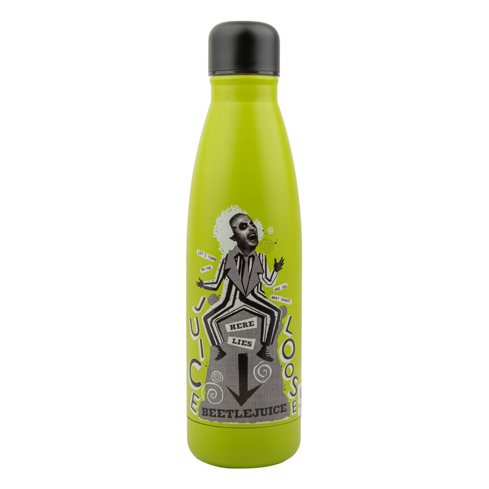 SU ORDINAZIONE Beetlejuice Thermo Water Bottle Here Lies Beetlejuice *PREZZO SPECIALE*