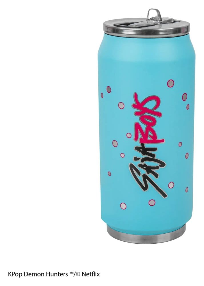🧪 LAB | SU ORDINAZIONE KPop Demon Hunters Thermal Straw Mug Soda Pop Can