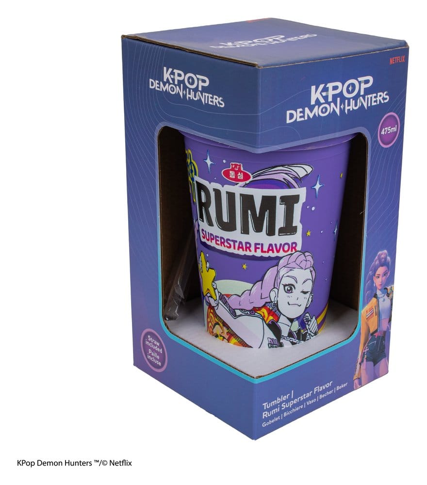 🧪 LAB | SU ORDINAZIONE KPop Demon Hunters Tumbler Rumi Superstar Flavor
