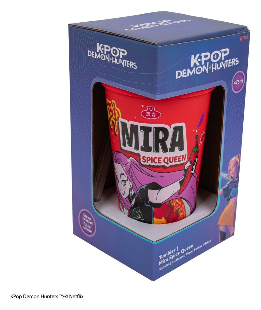 🧪 LAB | SU ORDINAZIONE KPop Demon Hunters Tumbler Mira Spice Queen