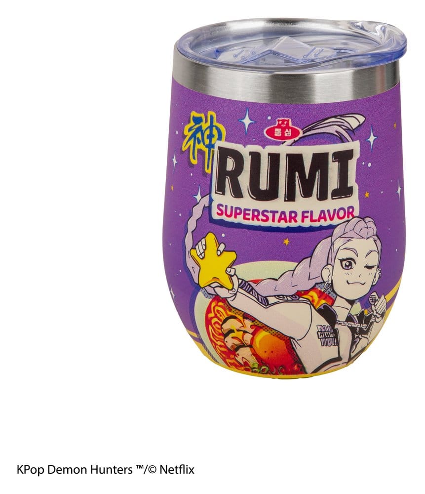 🧪 LAB | SU ORDINAZIONE KPop Demon Hunters Travel Mug Rumi Superstar Flavor