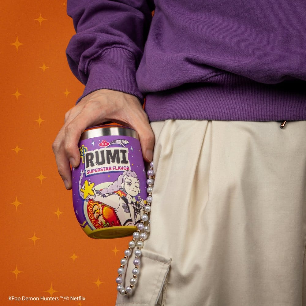 🧪 LAB | SU ORDINAZIONE KPop Demon Hunters Travel Mug Rumi Superstar Flavor