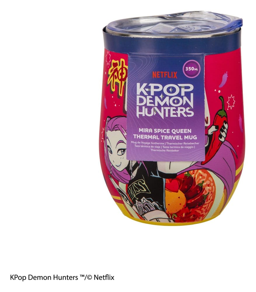 🧪 LAB | SU ORDINAZIONE KPop Demon Hunters Travel Mug Mira Spice Queen