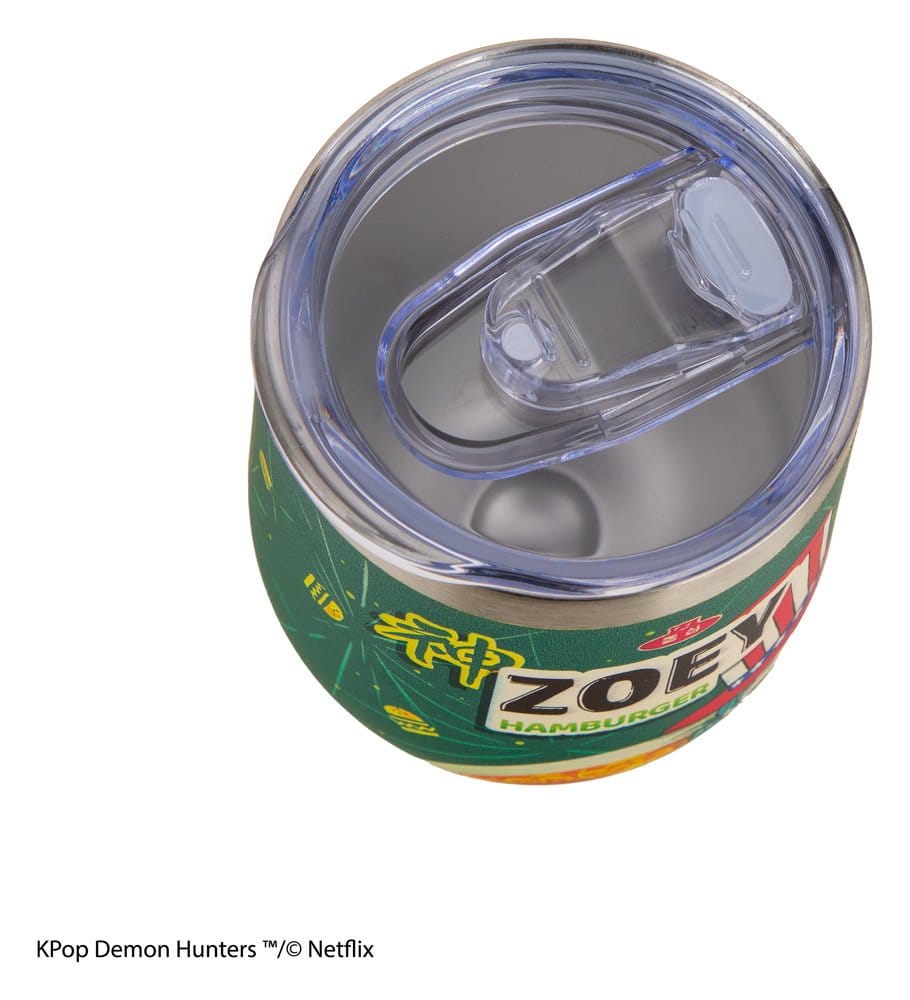 🧪 LAB | SU ORDINAZIONE KPop Demon Hunters Travel Mug Zoey Hamburger