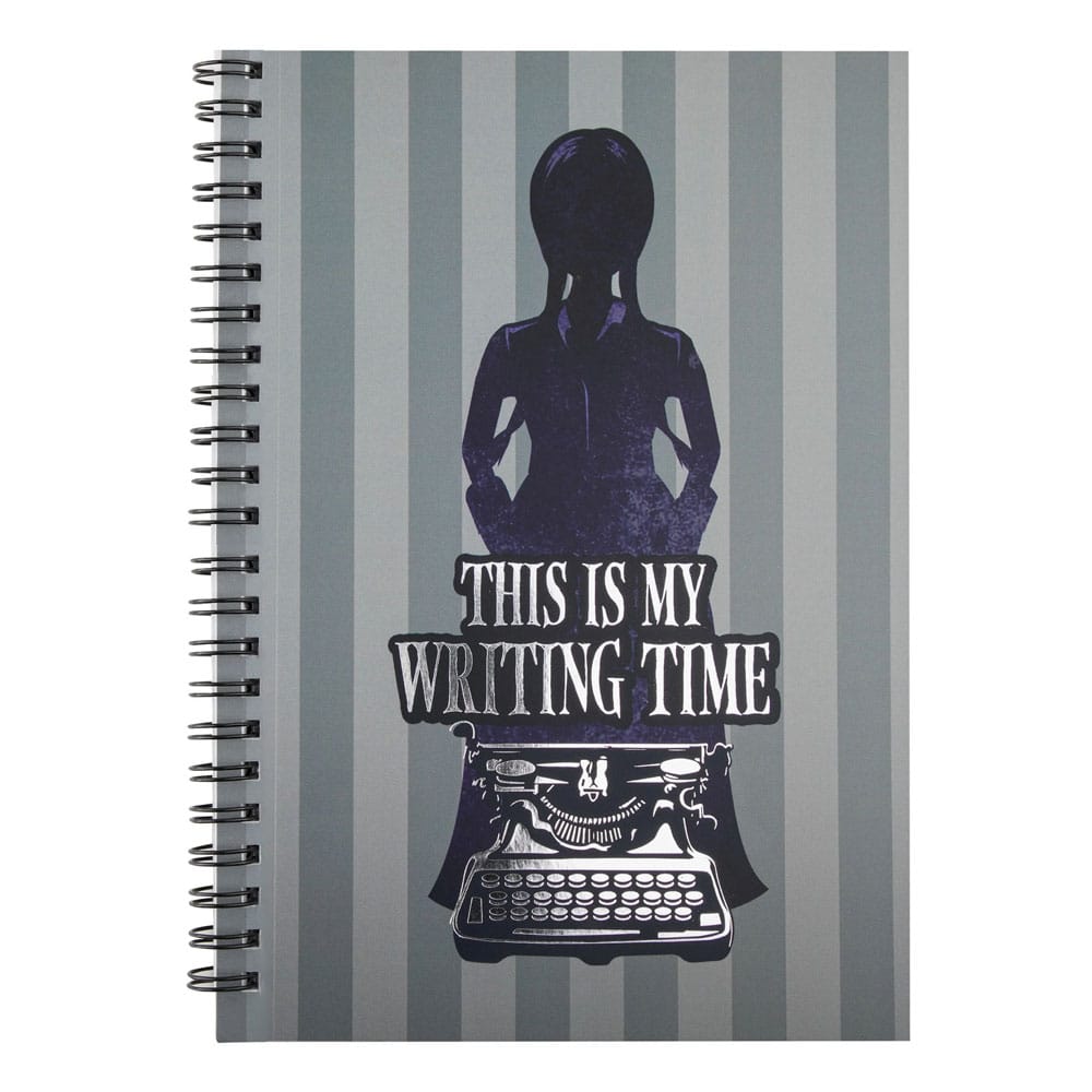 SU ORDINAZIONE Wednesday Notebook This Is My Writing Time Purple