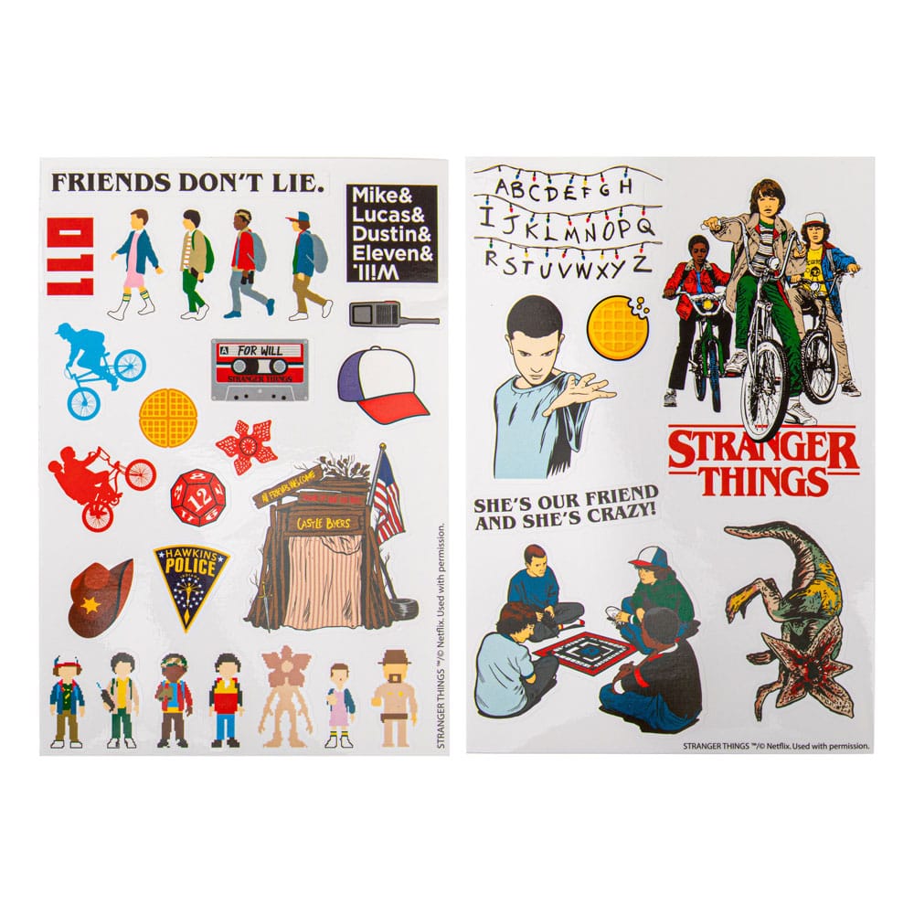 SU ORDINAZIONE Stranger Things Sticker pack Season 1 ESAURITO