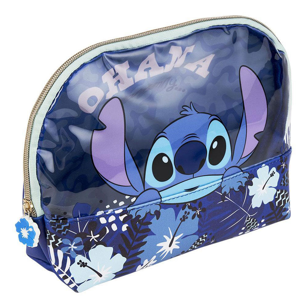 Auf Bestellung gefertigter Lilo &amp; Stitch Waschbeutel Stitch