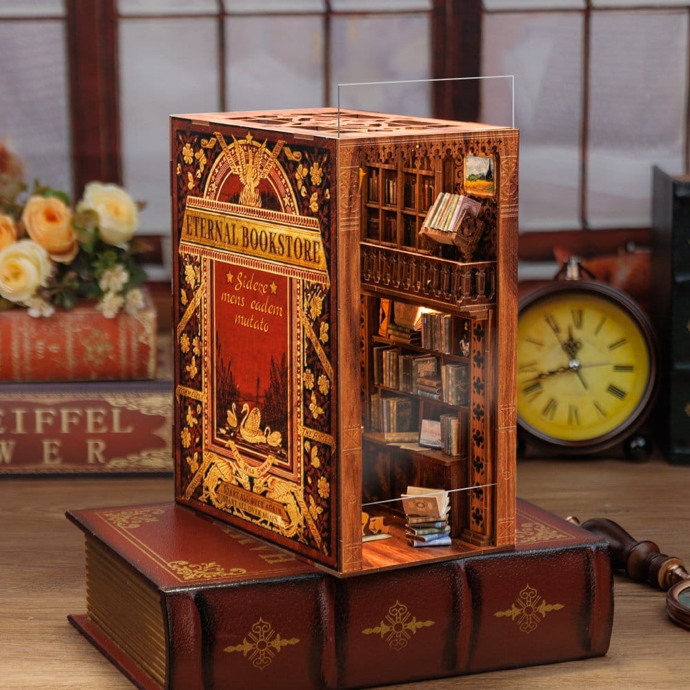 🧪 LAB | SU ORDINAZIONE Book Nook Eternal Bookstore 23 x 11 cm  