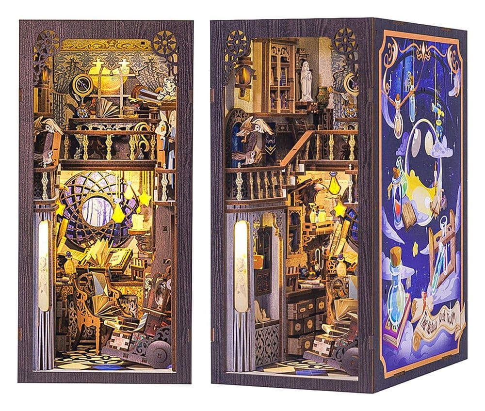 🧪 LAB | SU ORDINAZIONE Book Nook Nebula Common Room 23 x 11 cm  