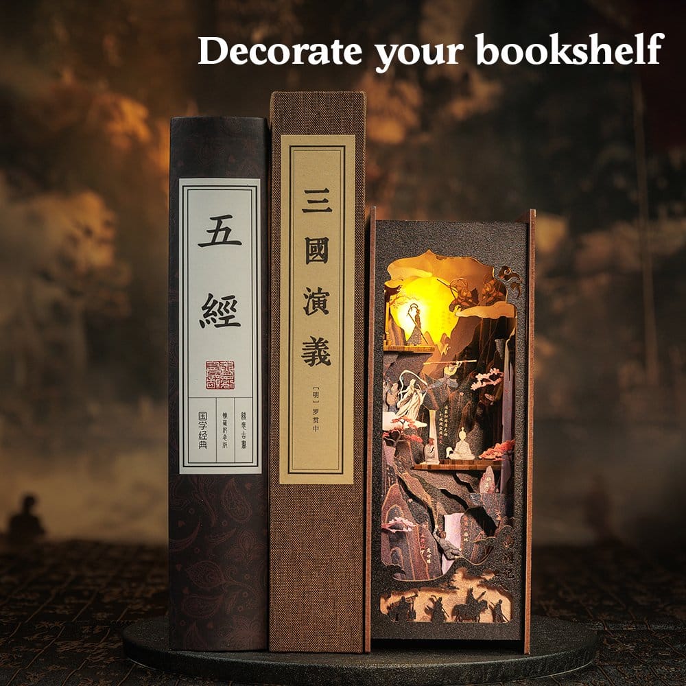 🧪 LAB | SU ORDINAZIONE Book Nook The Legend of Wukong 22 x 8 cm   