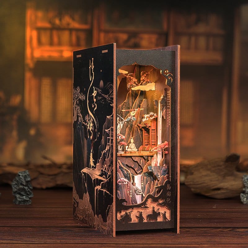 🧪 LAB | SU ORDINAZIONE Book Nook The Legend of Wukong 22 x 8 cm   
