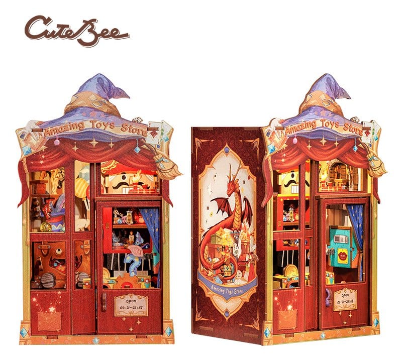 🧪 LAB | SU ORDINAZIONE Book Nook Amazing Toy Store 17 x 12 cm   