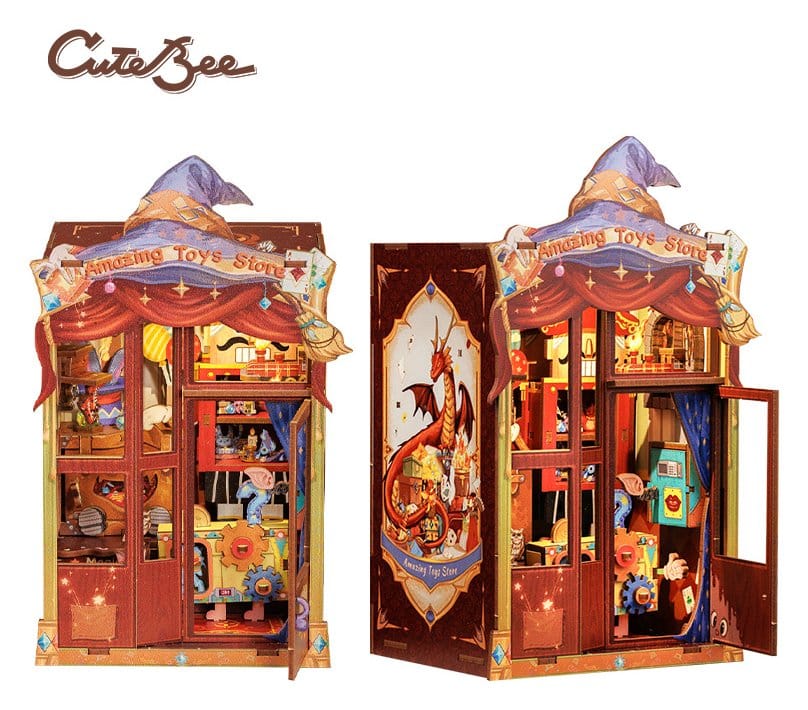 🧪 LAB | SU ORDINAZIONE Book Nook Amazing Toy Store 17 x 12 cm   