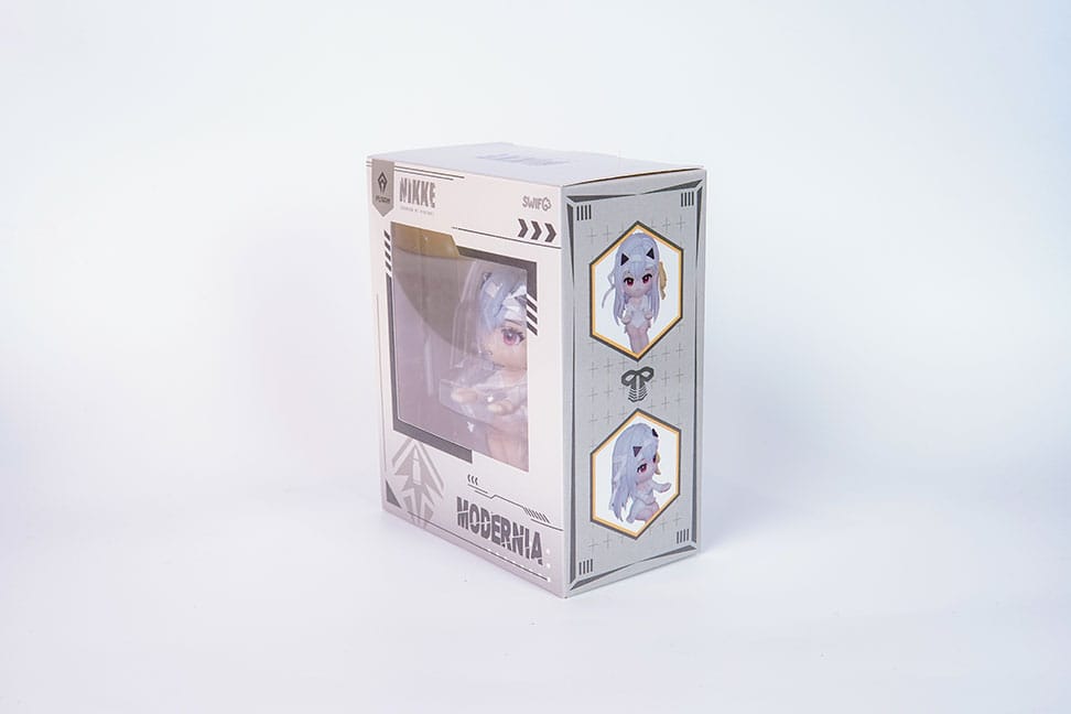 SU ORDINAZIONE Goddess of Victory: Nikke Cup Noodle Holder PVC Statue Modernia 8 cm       