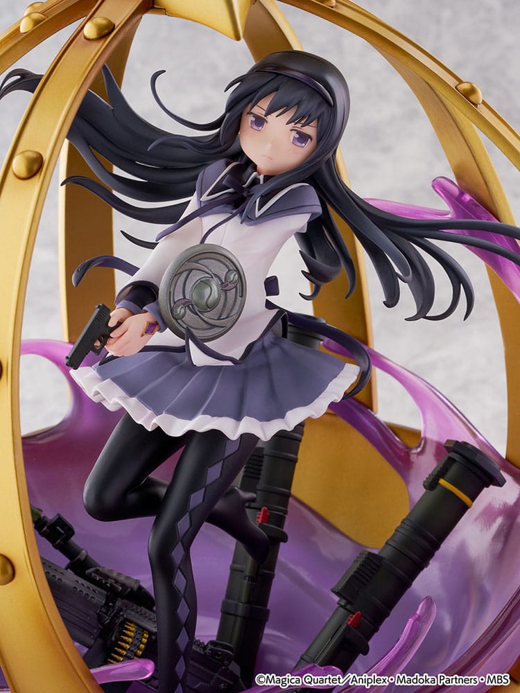 PREORDINE 08/2026 Puella Magi Madoka Magica PVC Statue 1/7 Akemi Homura 26 cm(PREORDINE NON CANCELLABILE)