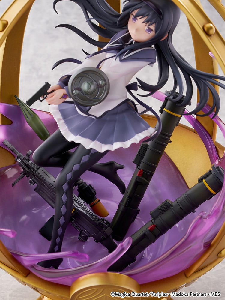 PREORDINE 08/2026 Puella Magi Madoka Magica PVC Statue 1/7 Akemi Homura 26 cm(PREORDINE NON CANCELLABILE)
