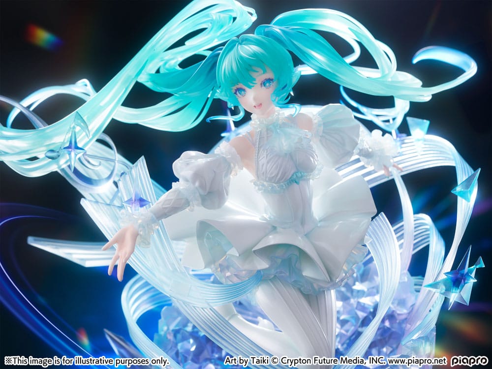 PREORDINE+ 12/2026 Hatsune Miku PVC Statue 1/7 Hatsune Miku - Crystal Dress Ver. 22 cm