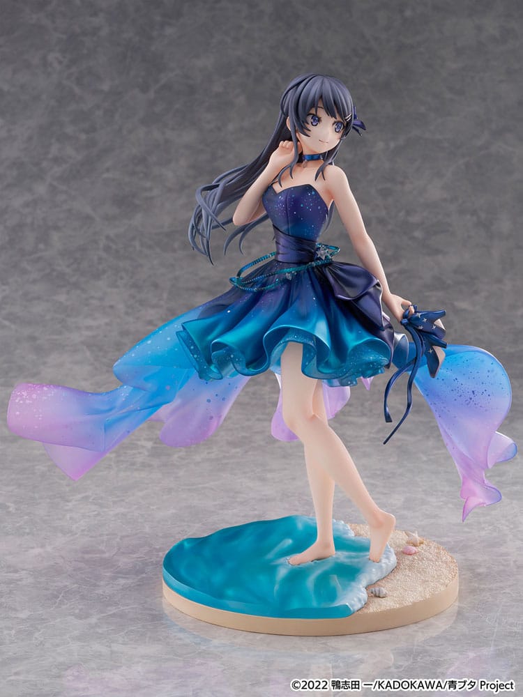 PREORDINE CHIUSO 05/2026 Rascal Does Not Dream of Bunny Girl Senpai PVC Statue 1/7 Mai Sakurajima Starry night sky Ver. 25 cm (PREORDINE NON CANCELLABILE)
