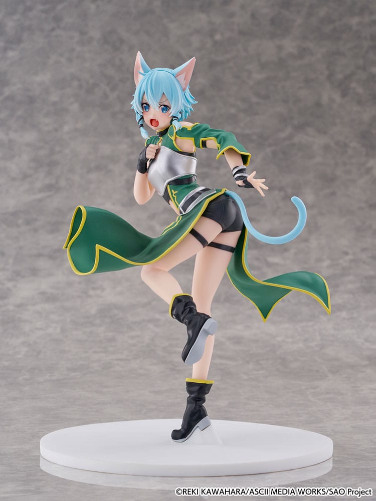 SU ORDINAZIONE Sword Art Online Cantabile PVC Statue Sinon 20 cm