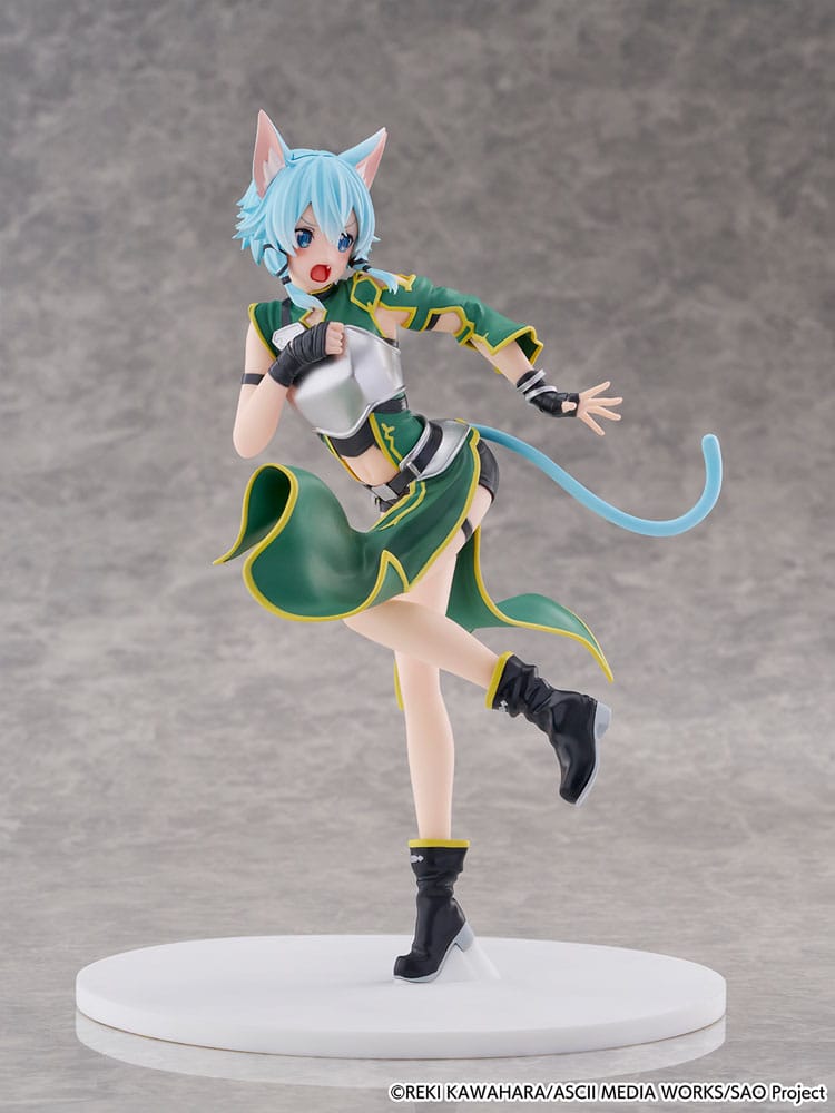 SU ORDINAZIONE Sword Art Online Cantabile PVC Statue Sinon 20 cm
