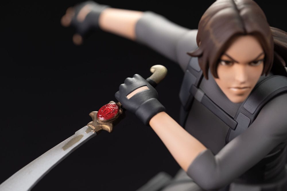 🧪 LAB | SU ORDINAZIONE Tomb Raider PVC Statue The Legend of Lara Croft 19 cm   