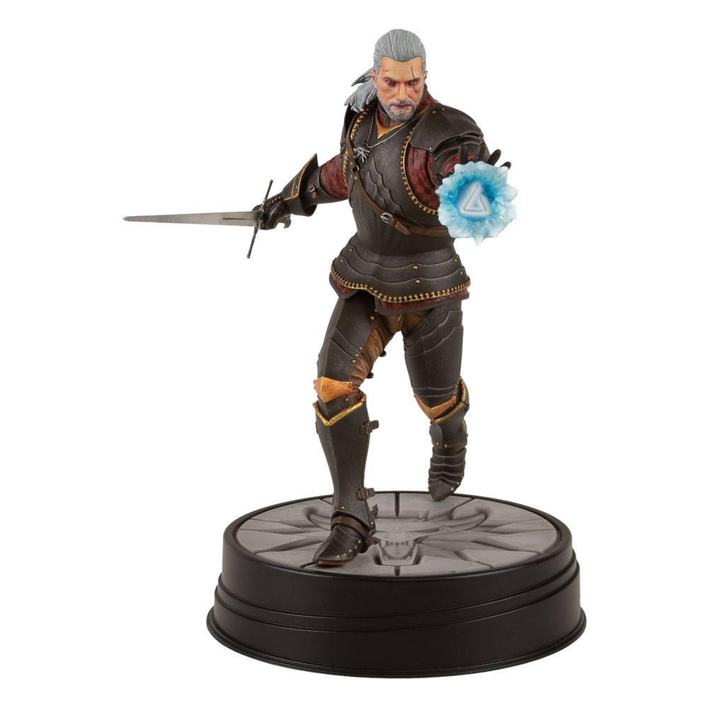 SU ORDINAZIONE Witcher 3 Wild Hunt PVC Statue Geralt Toussaint Tourney Armor 20 cm *PREZZO SPECIALE*
