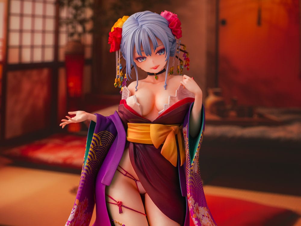 PREORDINE+ 05/2026 (NON CANCELLABILE) Original Character Statue 1/7 Shujuu Ecstasy Shion Oiran Ver. 15 cm (18+)