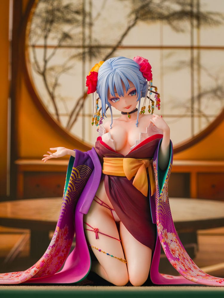 PREORDINE+ 05/2026 (NON CANCELLABILE) Original Character Statue 1/7 Shujuu Ecstasy Shion Oiran Ver. 15 cm (18+)
