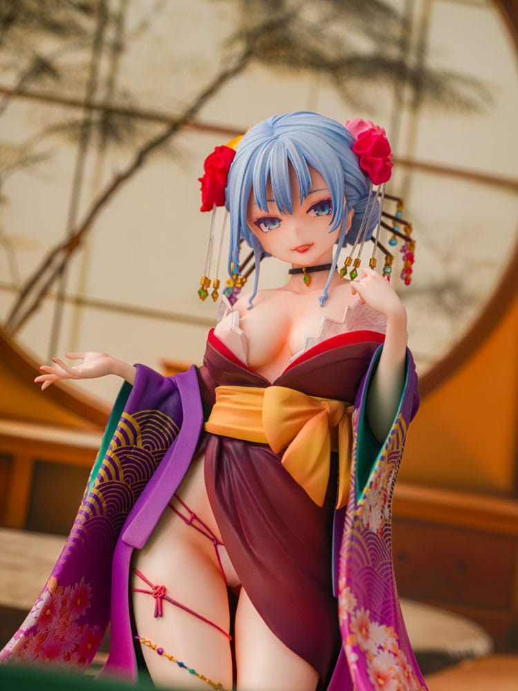 PREORDINE+ 05/2026 (NON CANCELLABILE) Original Character Statue 1/7 Shujuu Ecstasy Shion Oiran Ver. 15 cm (18+)